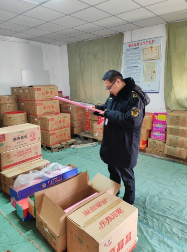 连云区市场监督管理局开展烟花爆竹专项检查