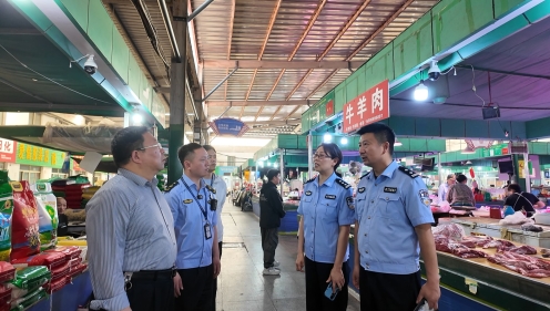 连云区市场监督管理局联合公安开展假冒伪劣肉制品专项行动